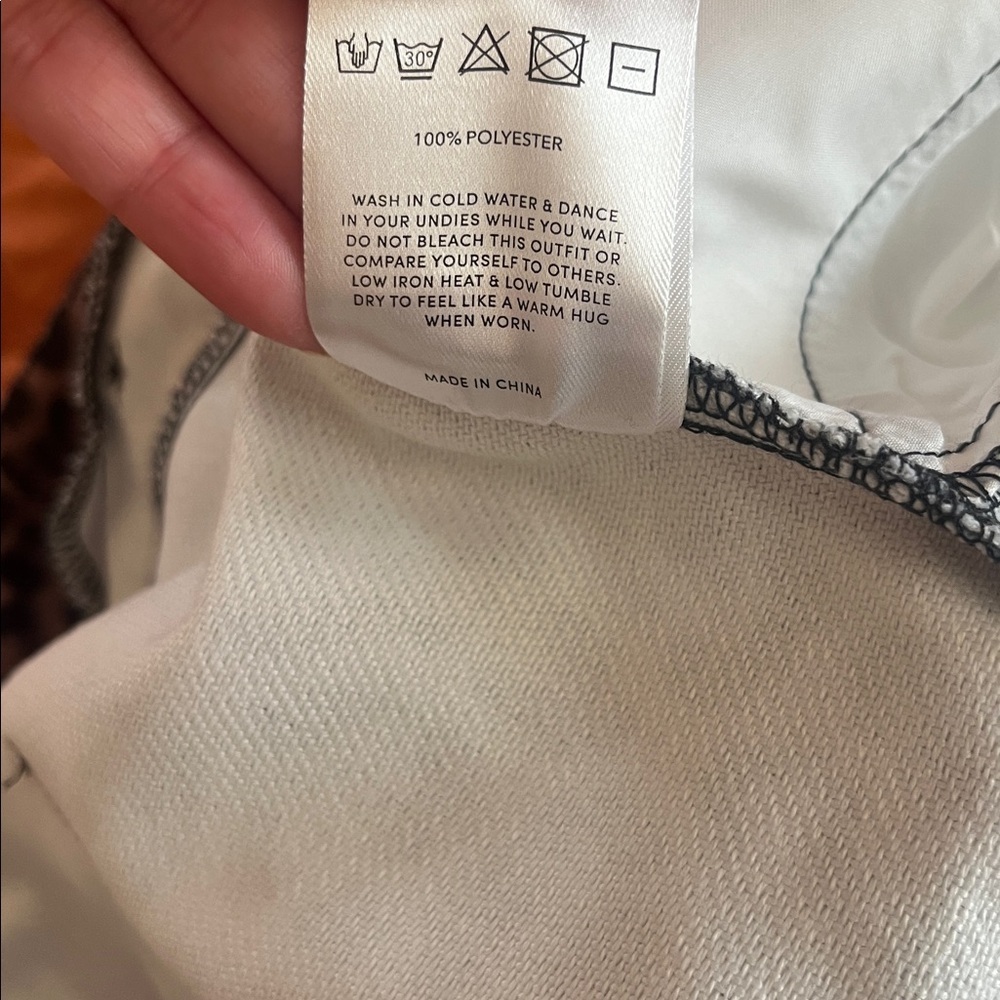 Peppermayo Greedy Animal Print Cargo Pants, size 18 - Picture 11 of 11